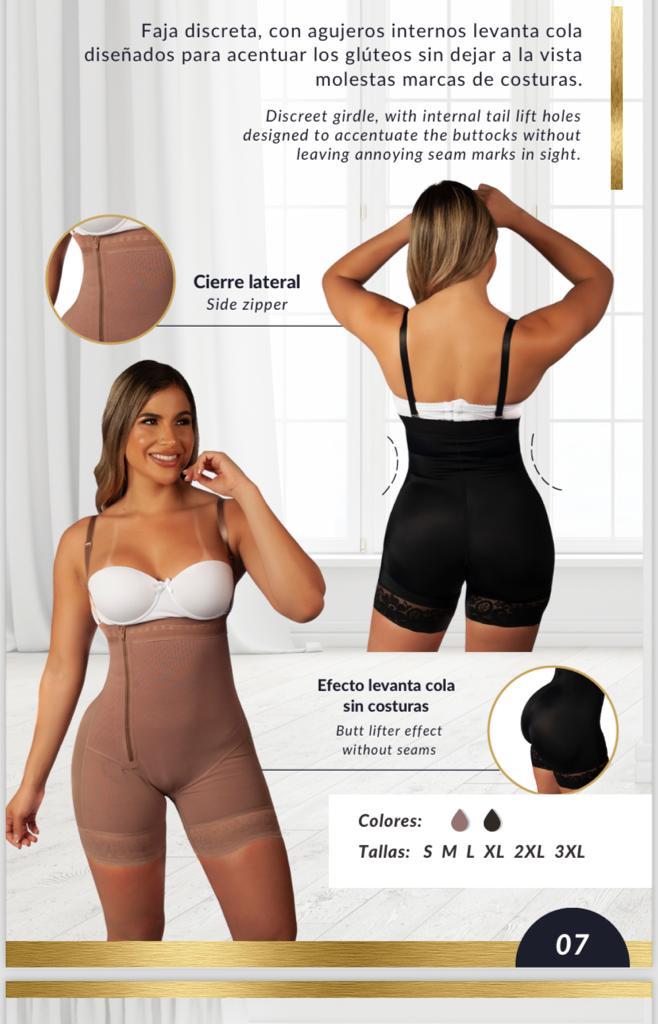 Faja Short Con Cierre Lateral/ Short Girdle With Side Closure